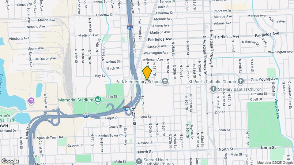 2341 Willow St Map and Location Details