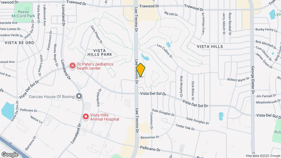 11105 La Quinta Pl Map and Location Details