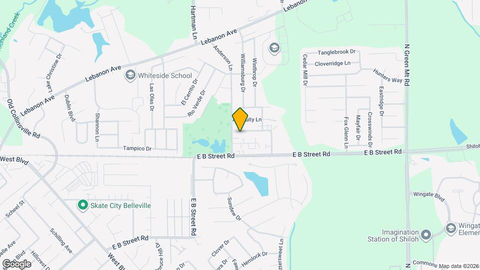 415 Williamsburg Dr Map and Location Details