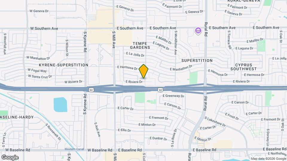 216 E Riviera Dr Map and Location Details