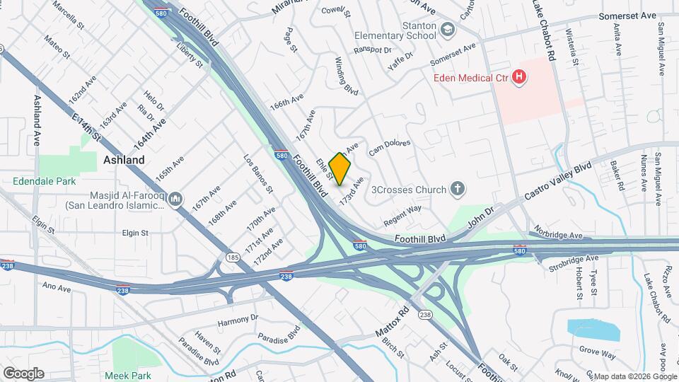 17xxx Ehle St Map and Location Details