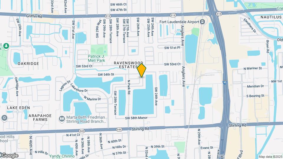 5470 SW 25th Way Map and Location Details