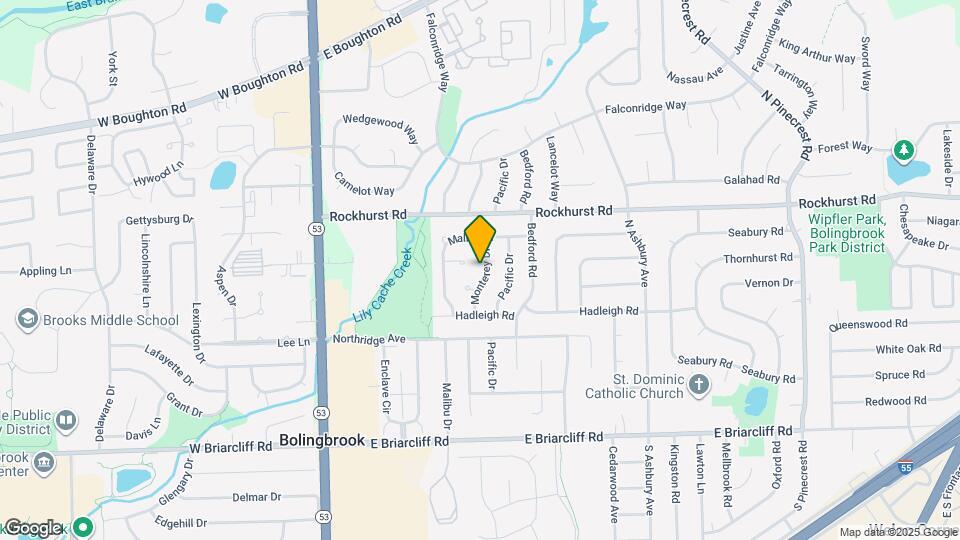 219 Monterey Dr Map and Location Details