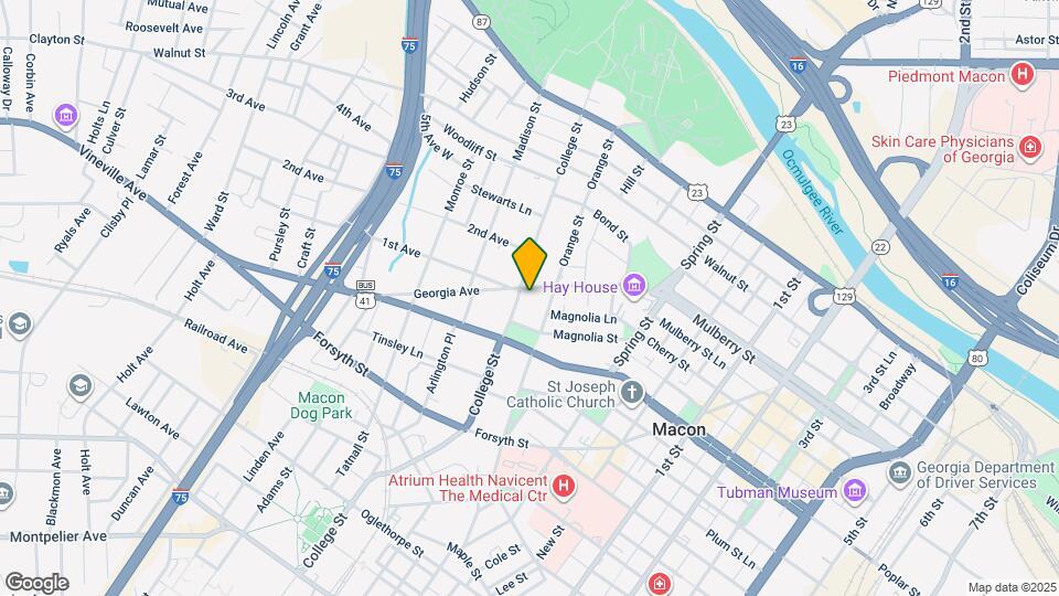 420 College St Map and Location Details
