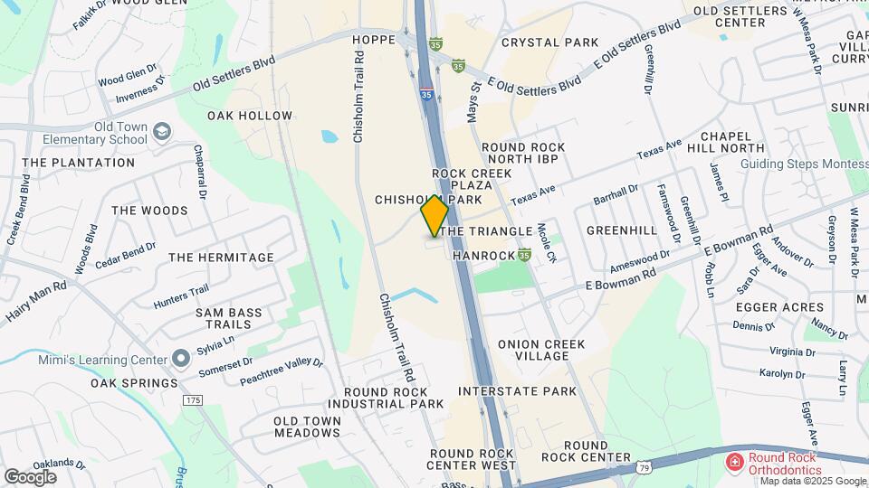 Furnished Studio-Austin - Round Rock Map and Location Details