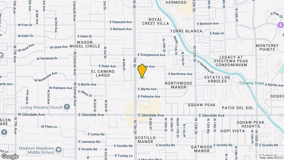Holiday Madison Meadows Map and Location Details