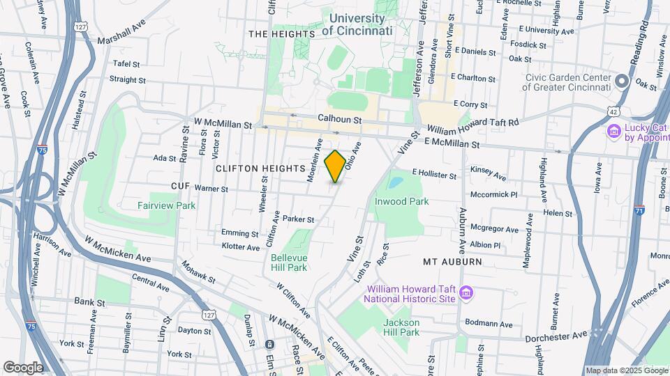 2343 Ohio Ave Map and Location Details