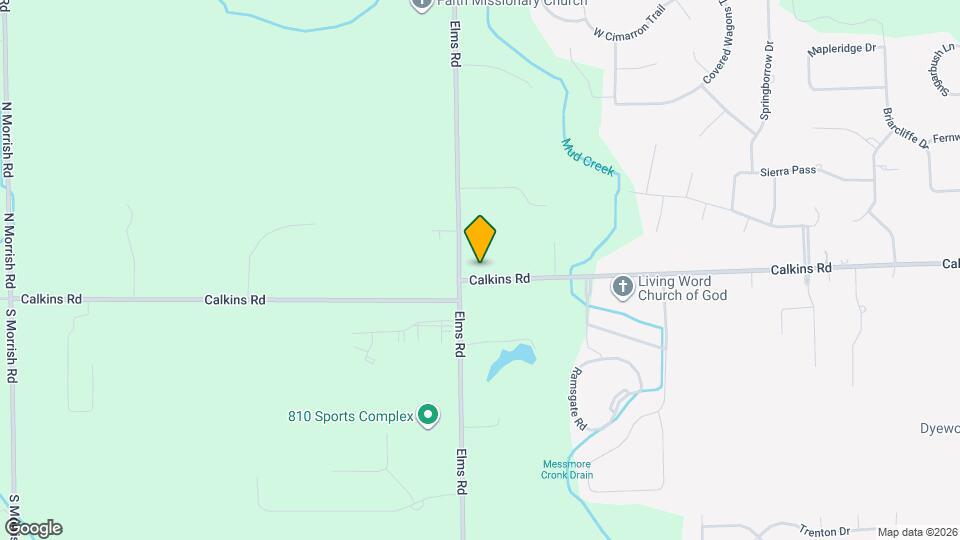 6496 Calkins Rd Map and Location Details