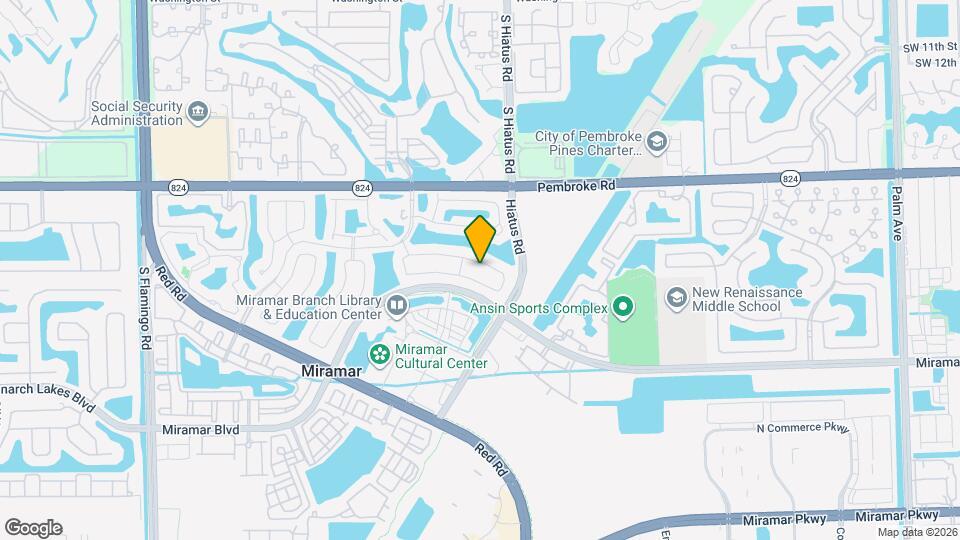 11290 SW 20th St Map and Location Details
