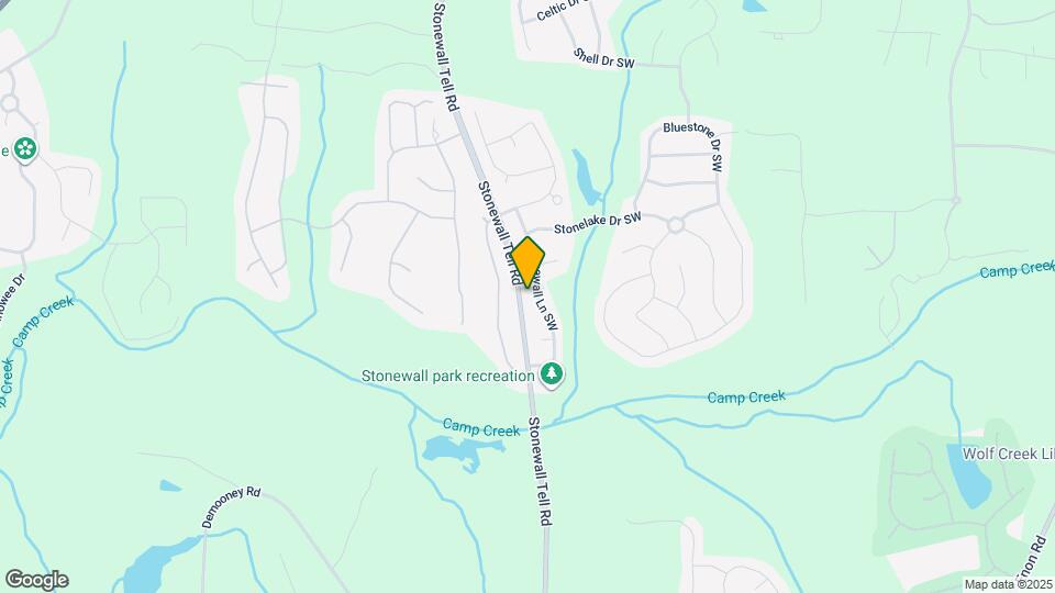 2839 Stonewall Ln SW Map and Location Details