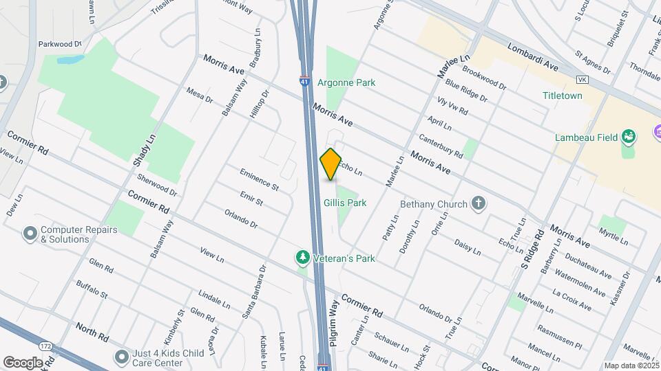 2176 Carstensen Ln-Unit -D Map and Location Details