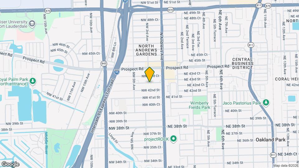 270 NW 43rd St Map and Location Details