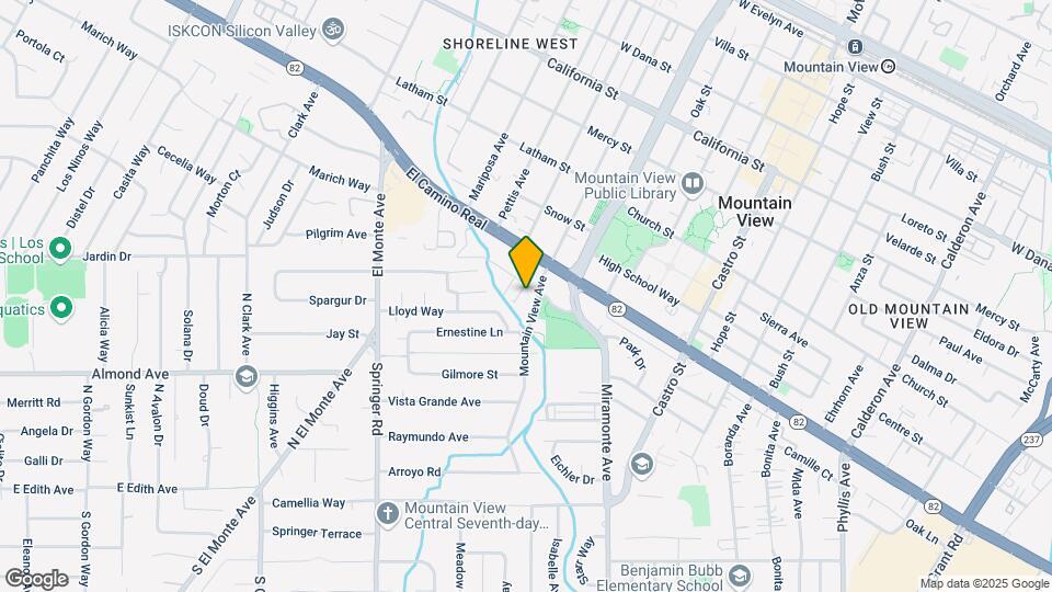 914 Mountain View Avenue Map and Location Details