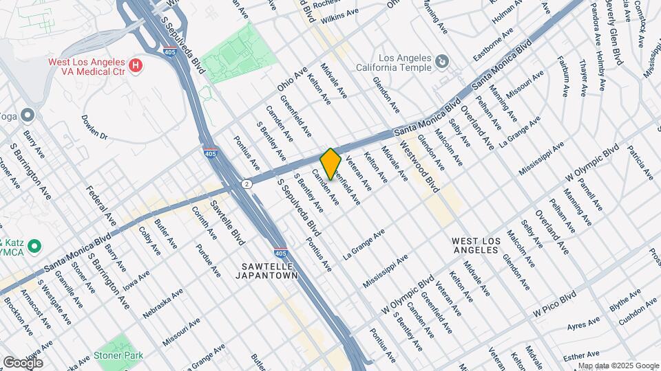 1804 Camden Ave Mapa y Detalles de la Ubicación