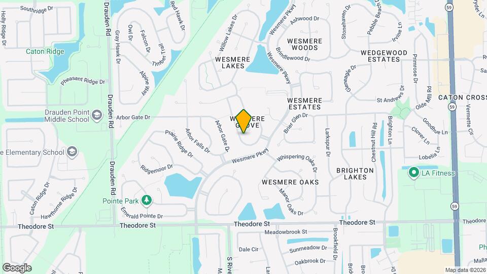 1902 Westmore Grove Dr Map and Location Details