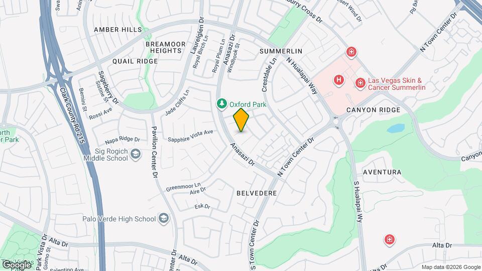 10509 Horseshoe Falls Ct Map and Location Details