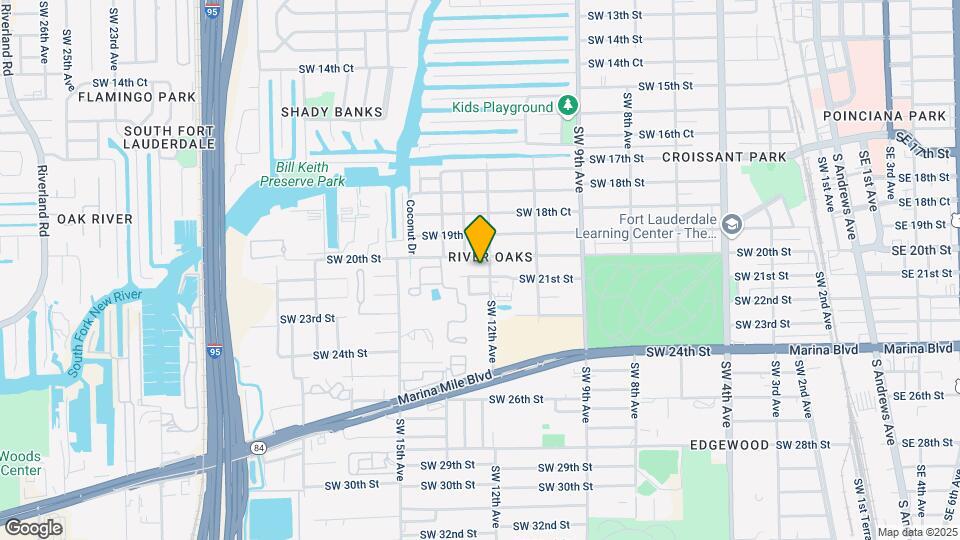 1207 SW 21st St Map and Location Details