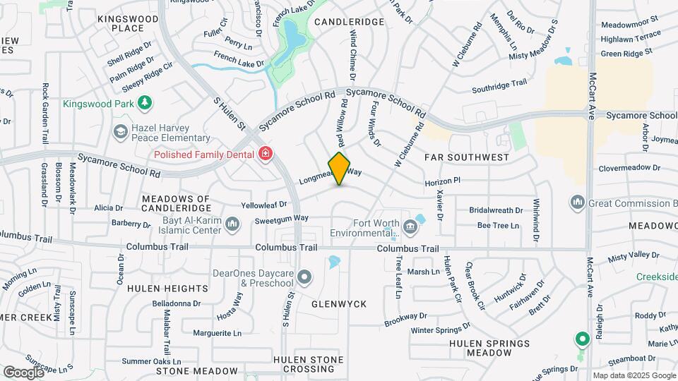 4201 Yellowleaf Dr Map and Location Details