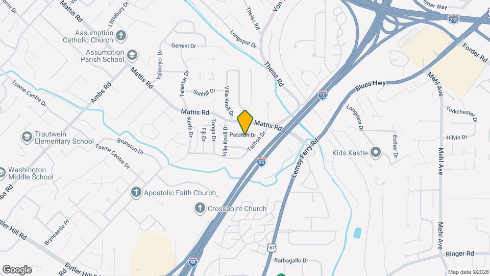 4430 Patston Dr Mapa y Detalles de la Ubicación