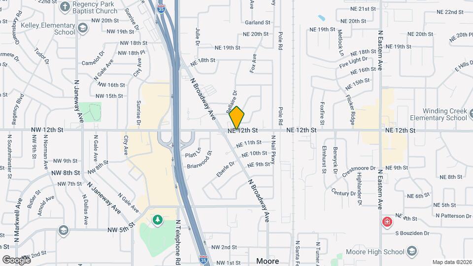 112 NE 12th St Map and Location Details