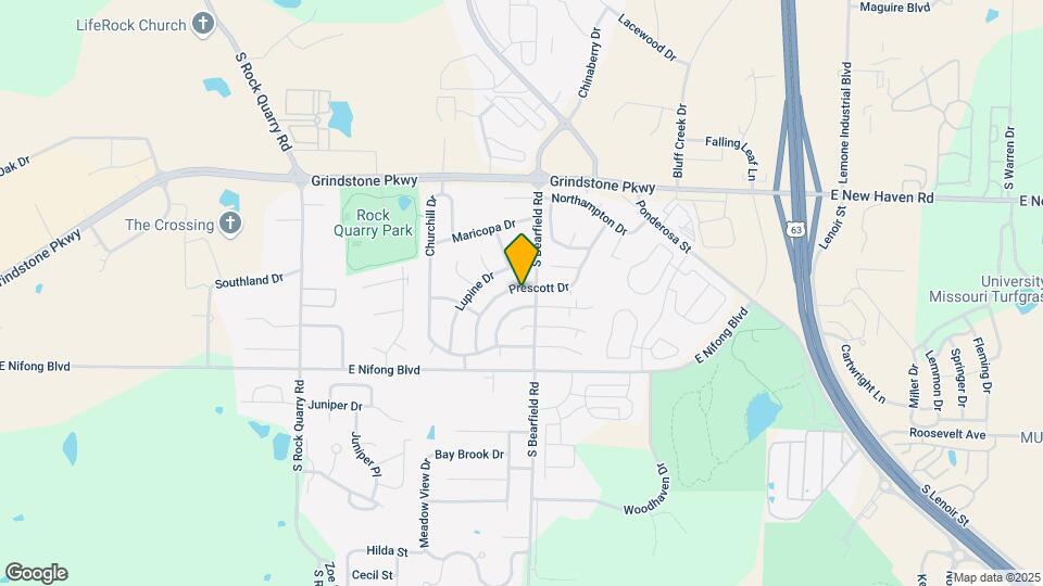 3606 Prescott Dr Mapa y Detalles de la Ubicación