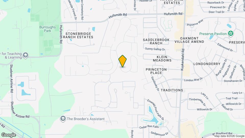 24902 Pavonia Lake Ln Map and Location Details