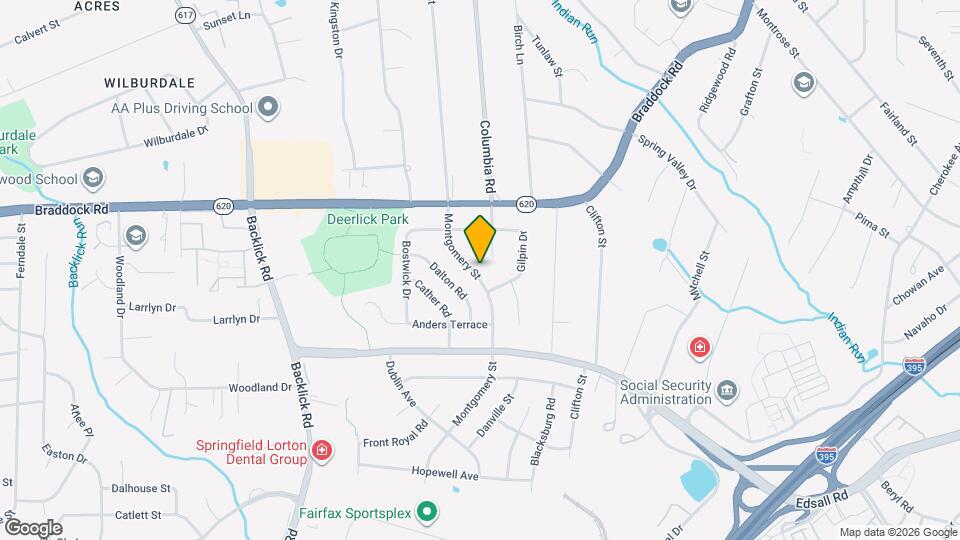 5219 Montgomery St Map and Location Details