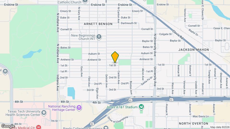 2808 1st St Map and Location Details