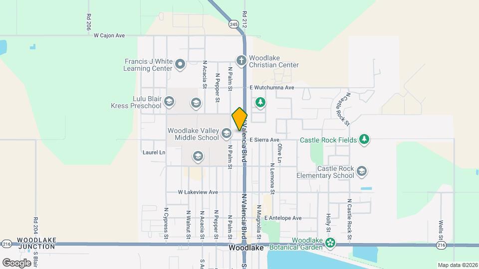 509 N Valencia Blvd Map and Location Details