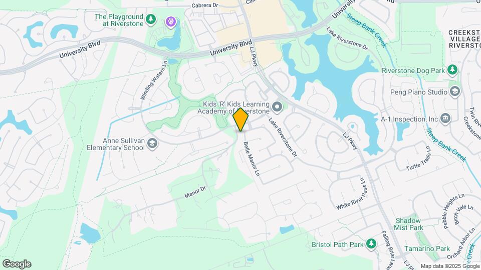 5206 Belle Manor Ln Map and Location Details