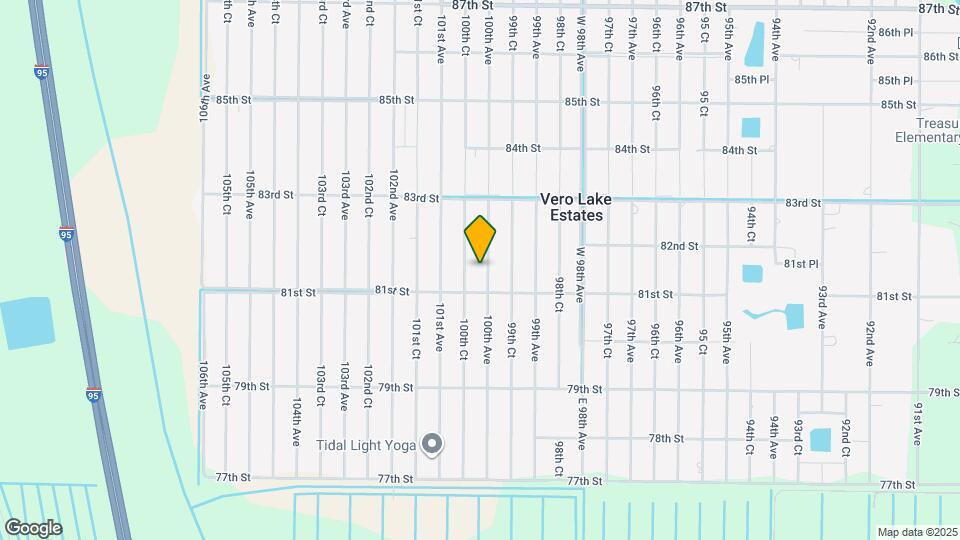 8135 100th Ave Mapa y Detalles de la Ubicación