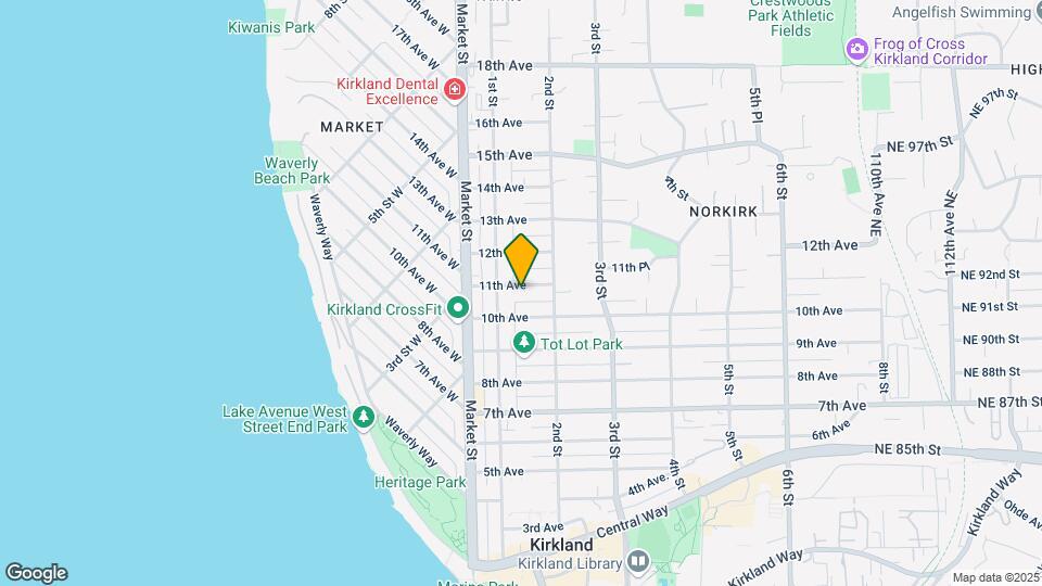117 11th Ave Map and Location Details