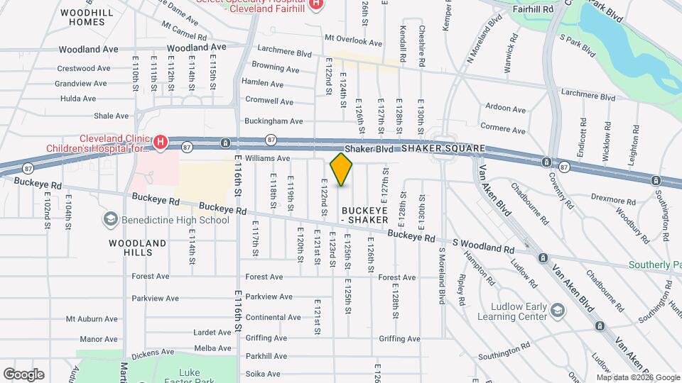 2807 E 124th St, Unit 1 Mapa y Detalles de la Ubicación