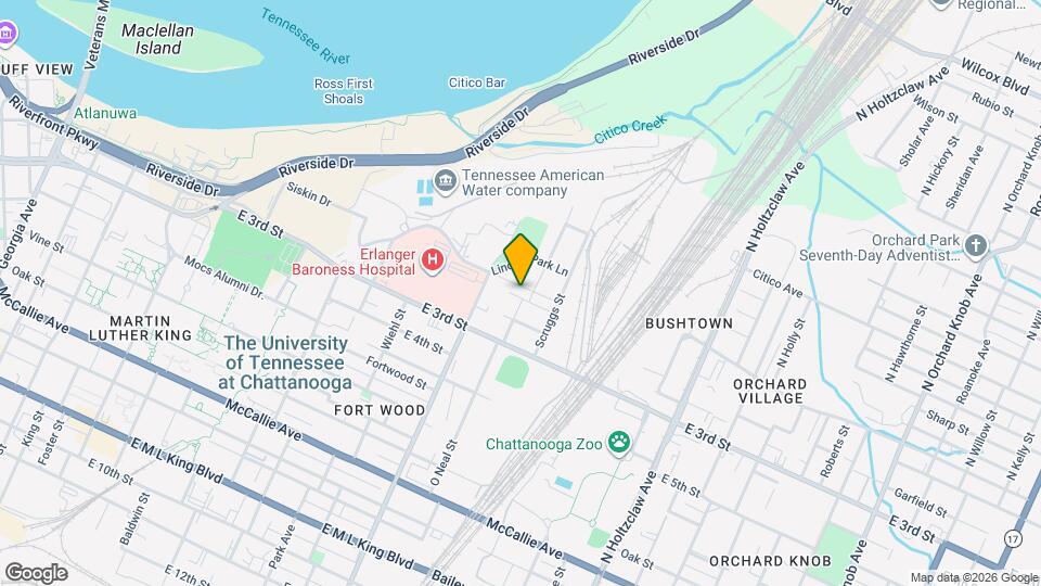 1119 Pierce St Map and Location Details