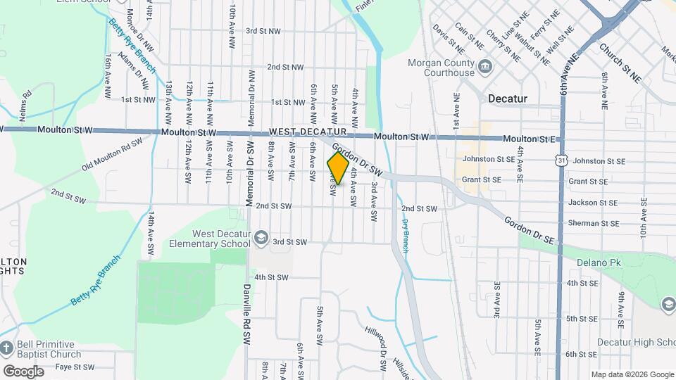 414 5th Ave SW Map and Location Details