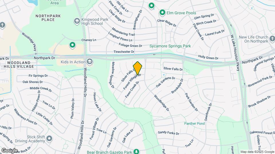 3934 Forest Village Dr Map and Location Details