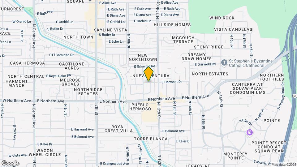 8050 N 11th Pl Mapa y Detalles de la Ubicación