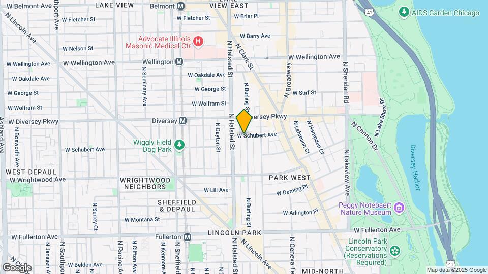 753 W Schubert Ave Map and Location Details
