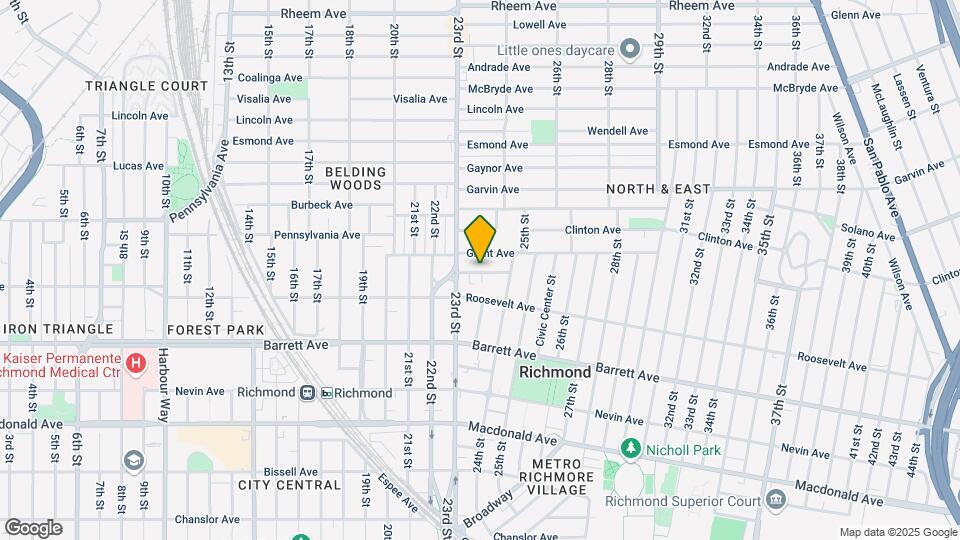 2335-2337 Brooks Ave Mapa y Detalles de la Ubicación