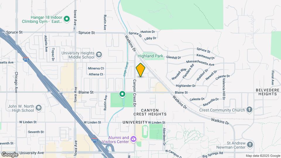 3170 - University Crest Mapa y Detalles de la Ubicación