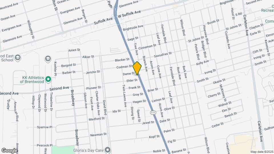 1548 Islip Ave Map and Location Details