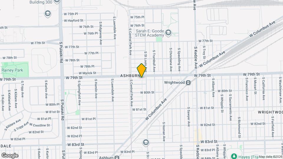 3517 W 79th St Map and Location Details