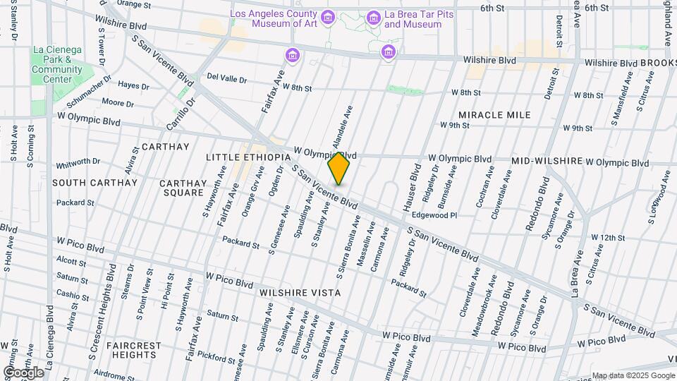 1060 Stanley Ave Mapa y Detalles de la Ubicación