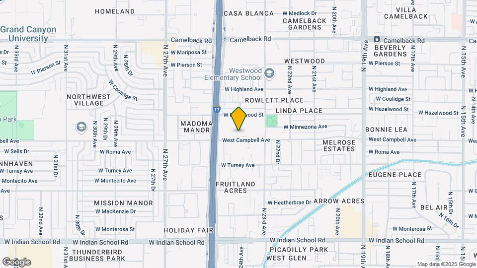 2412 West Campbell Ave-Unit -318 Map and Location Details