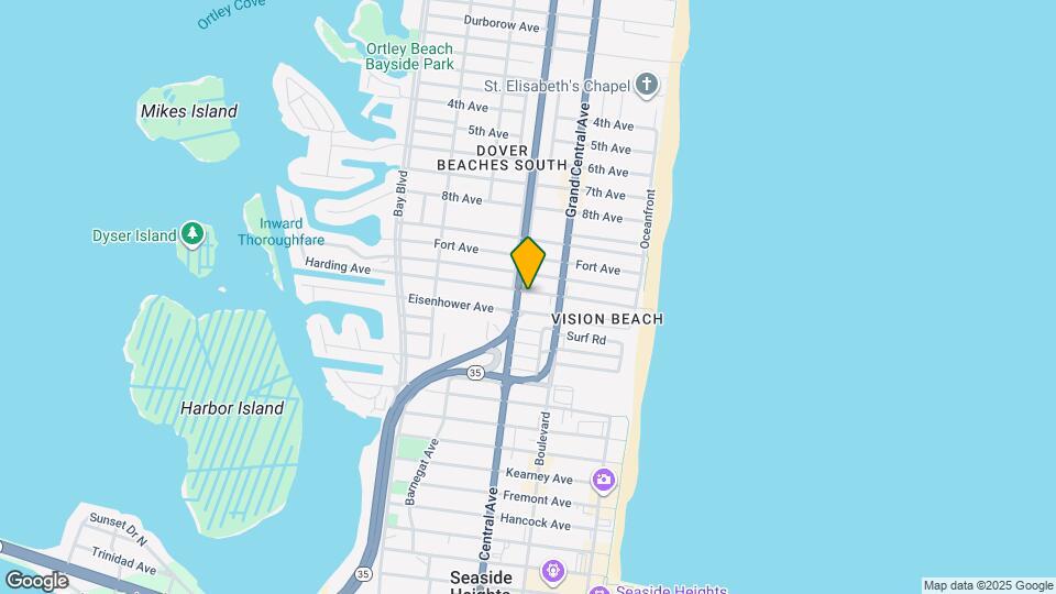 115 Harding Ave Map and Location Details