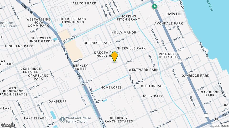 660 8th St Map and Location Details