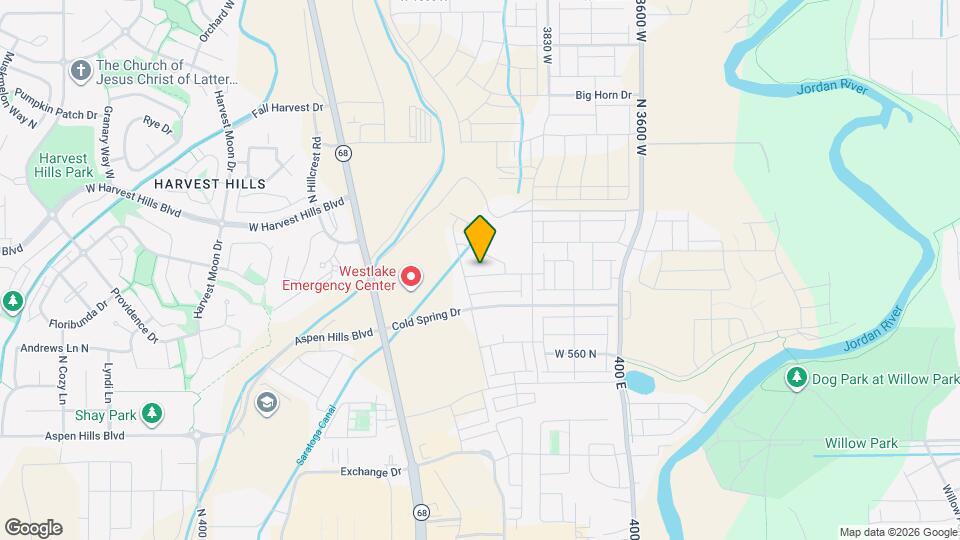 4084 W Harmony Dr Map and Location Details