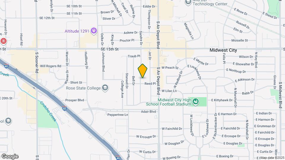 1004 Sandra Dr Map and Location Details