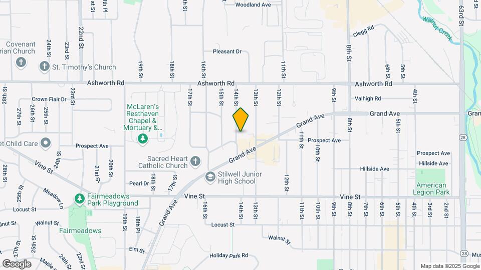 809 14th St, Unit Bide-A-While Map and Location Details