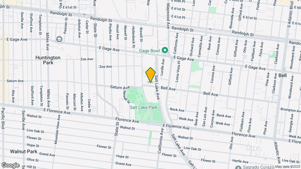 3427 Bell Ave Mapa y Detalles de la Ubicación